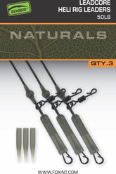 Fox Edges Naturals Leadcore Heli Rig Leaders - dé KarperCentrale